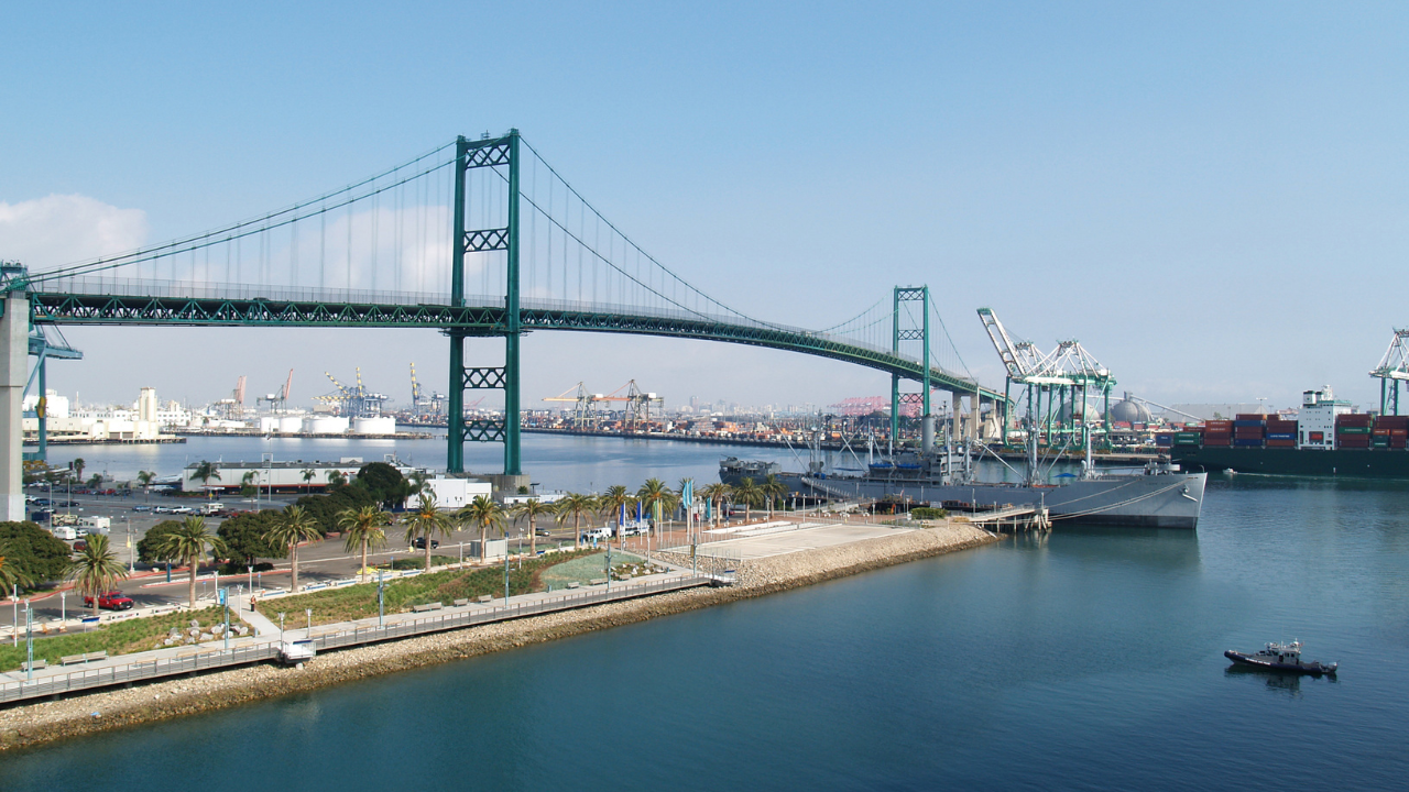 South Bay coastal corridor image for harbor and logistics relocation
